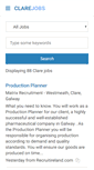 Mobile Screenshot of clarejobs.ie